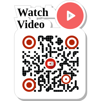 Example customized output from the Call QR Code Generator