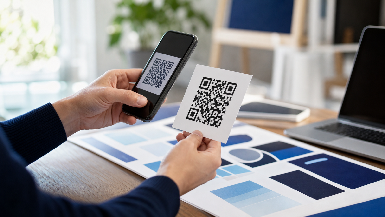 How to Add a Logo to a QR Code Safely illustration