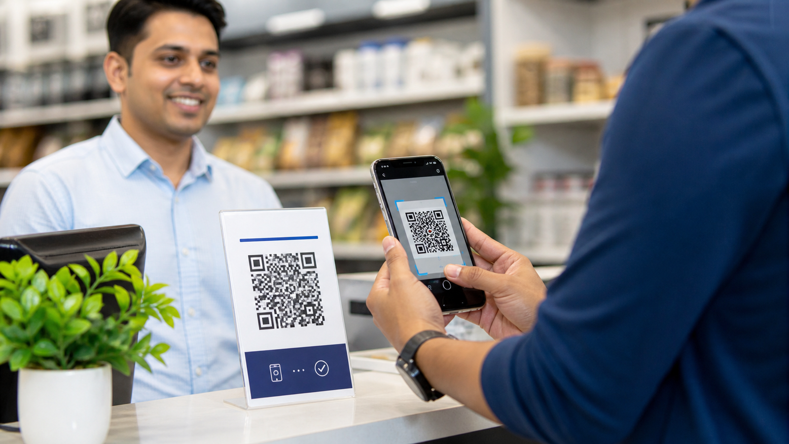 WhatsApp QR Codes for Customer Support illustration